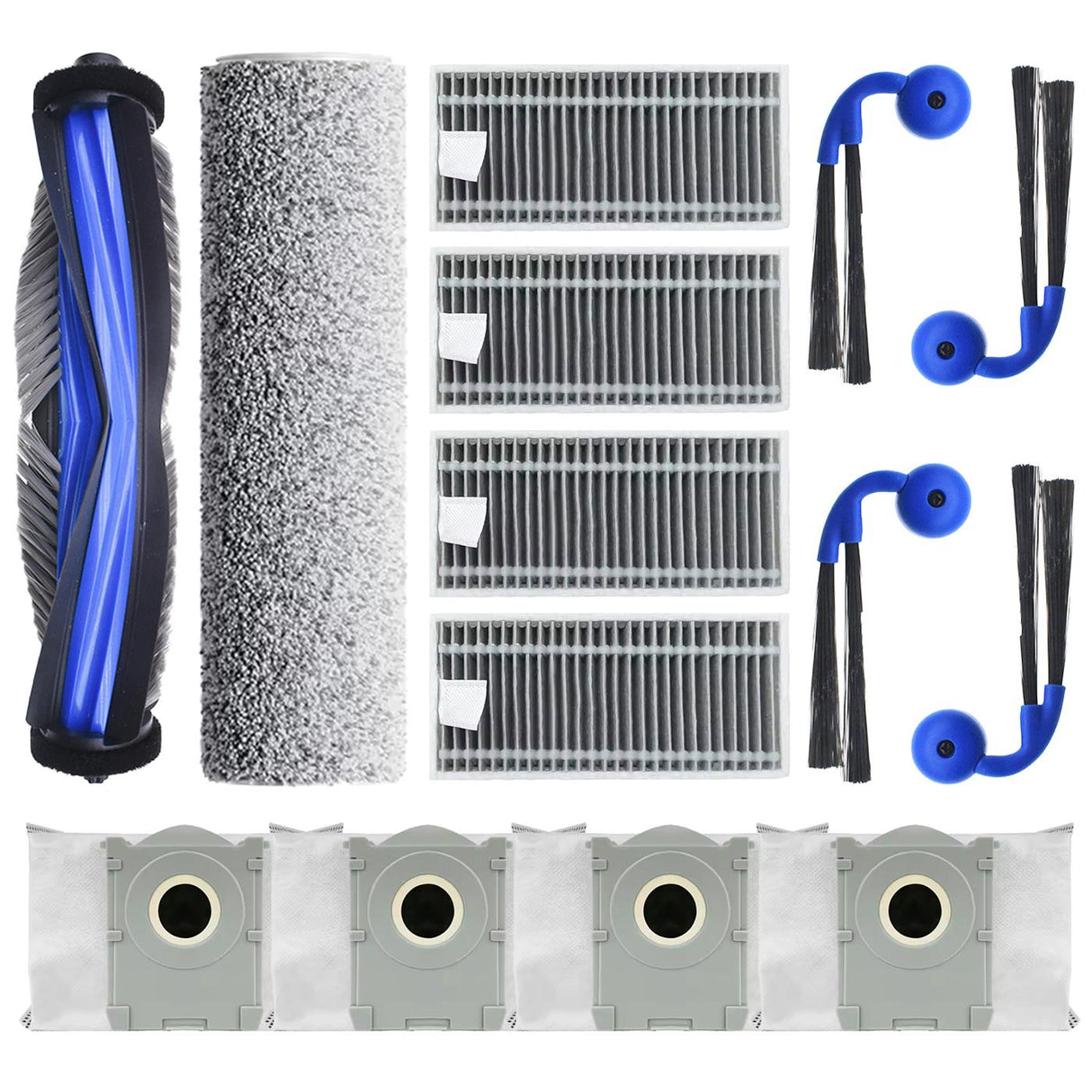 Zubehör-Set 14-teilig für Ecovacs DEEBOT X9 / X9 14er Set