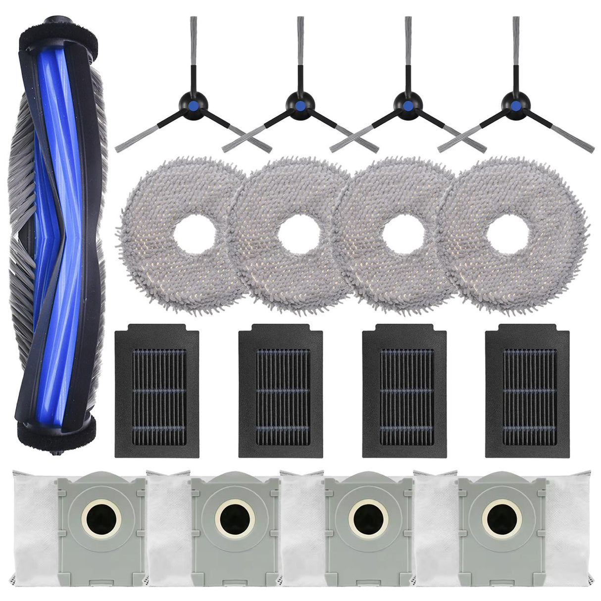 Zubehör-Set 18-teilig für Ecovacs DEEBOT T50SET144441 / T50 / n2 18er Set