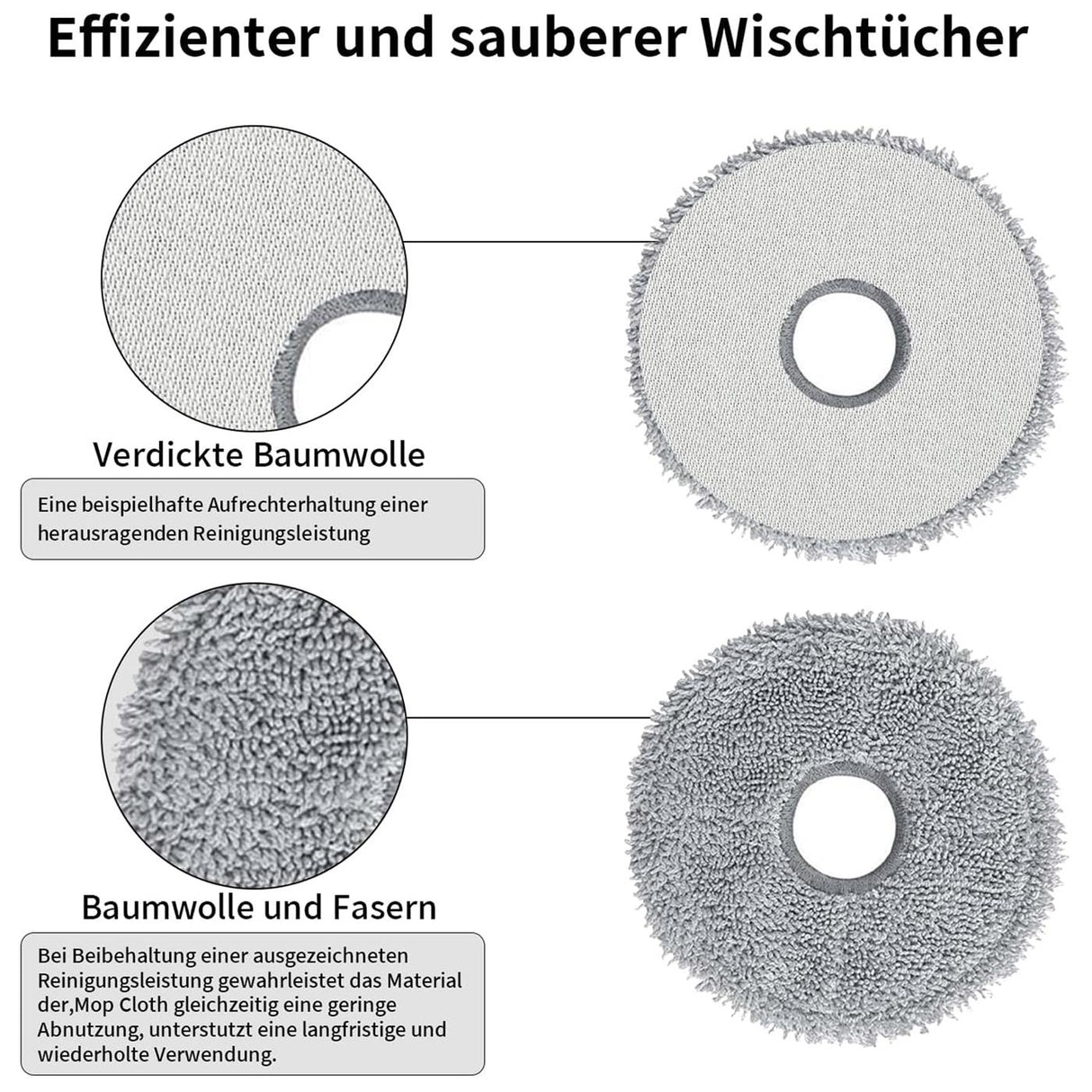 Ersatzteile für Dreame Saugroboter – Filter, Bürsten & Wischtücher