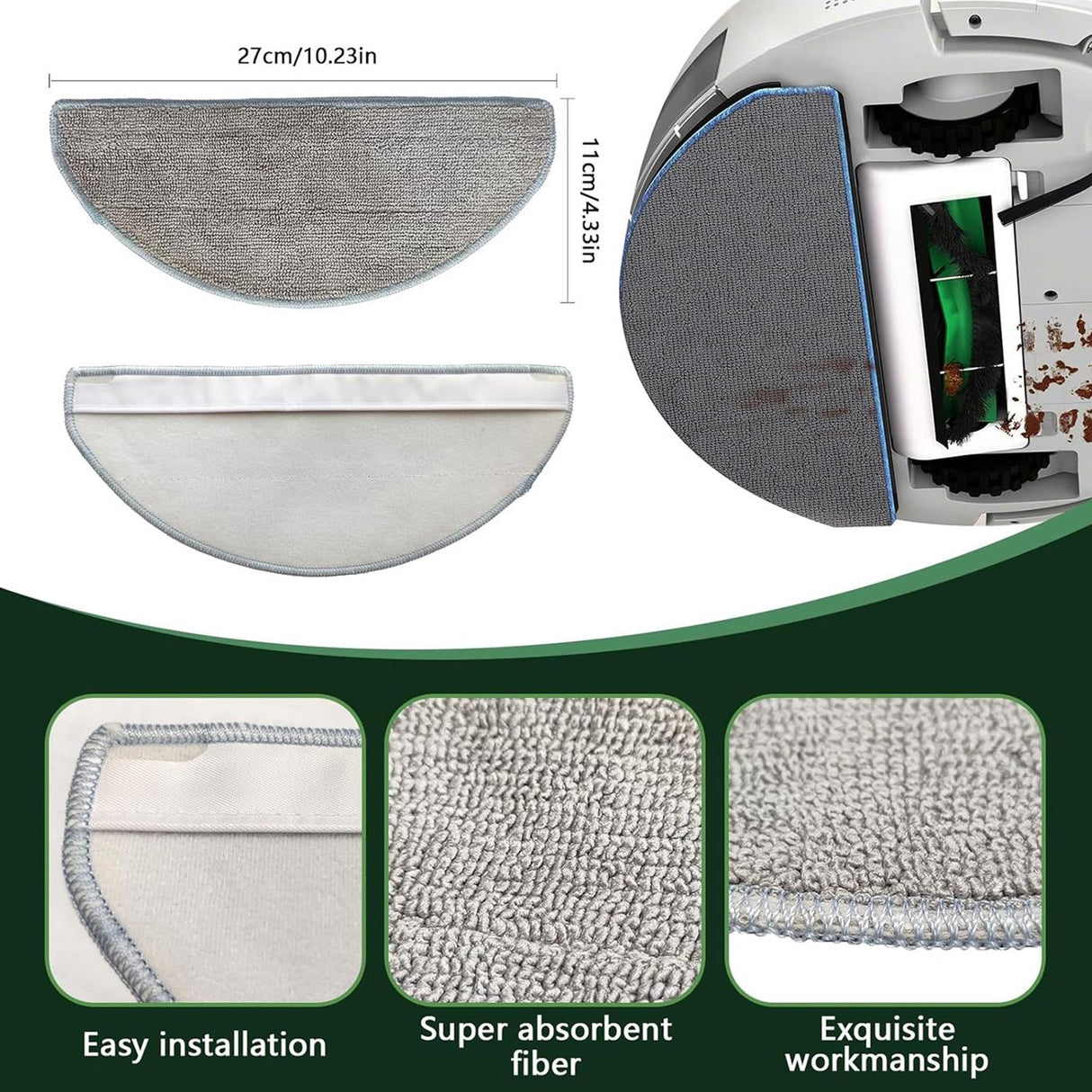 Zubehör-Set 17-teilig für iRobot Roomba 102 17er Set