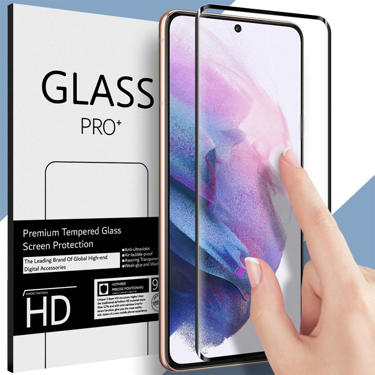 iPhone 14 Pro Max - Fullscreen Panzerglas 9H