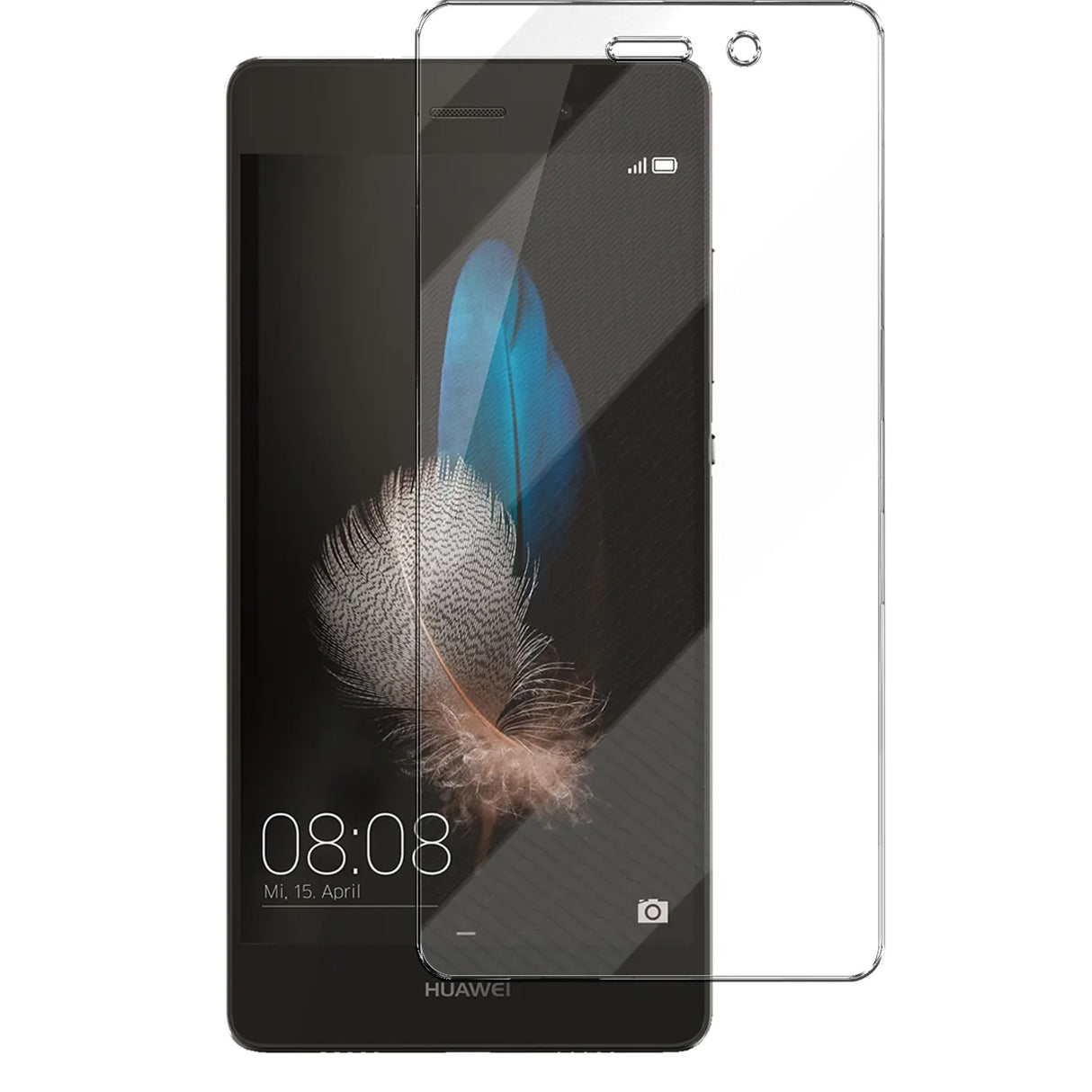 Kratzfeste und bruchsichere 9H Panzerfolie für Huawei P8 Lite