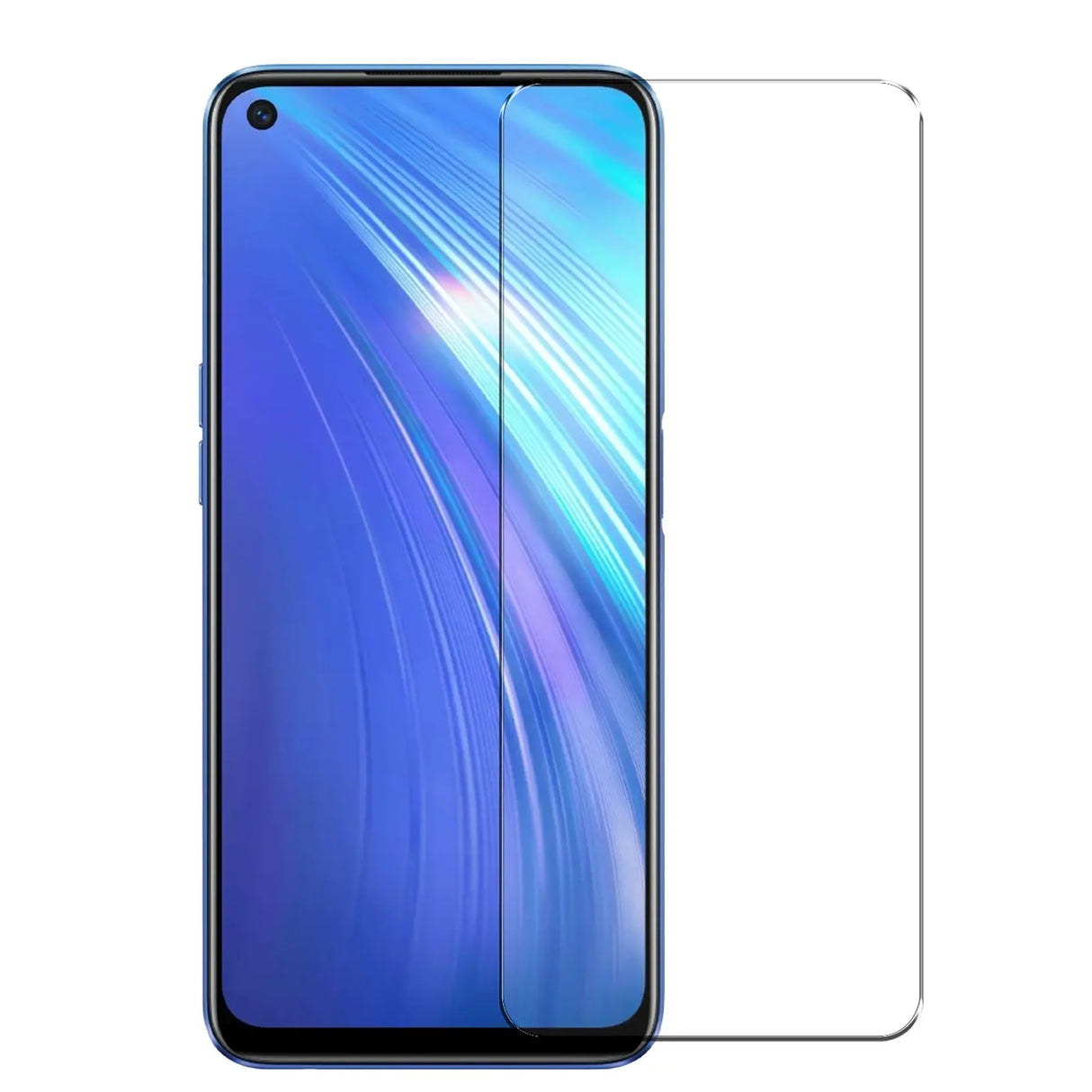 Kratzfeste und bruchsichere 9H Panzerfolie für Realme 6 / Realme 6S