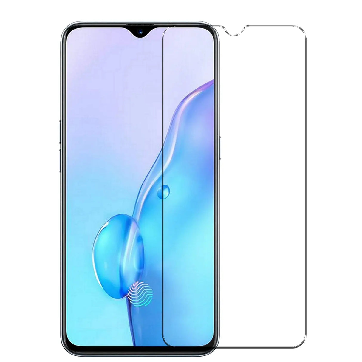 Kratzfeste und bruchsichere 9H Panzerfolie für Realme X2 Pro