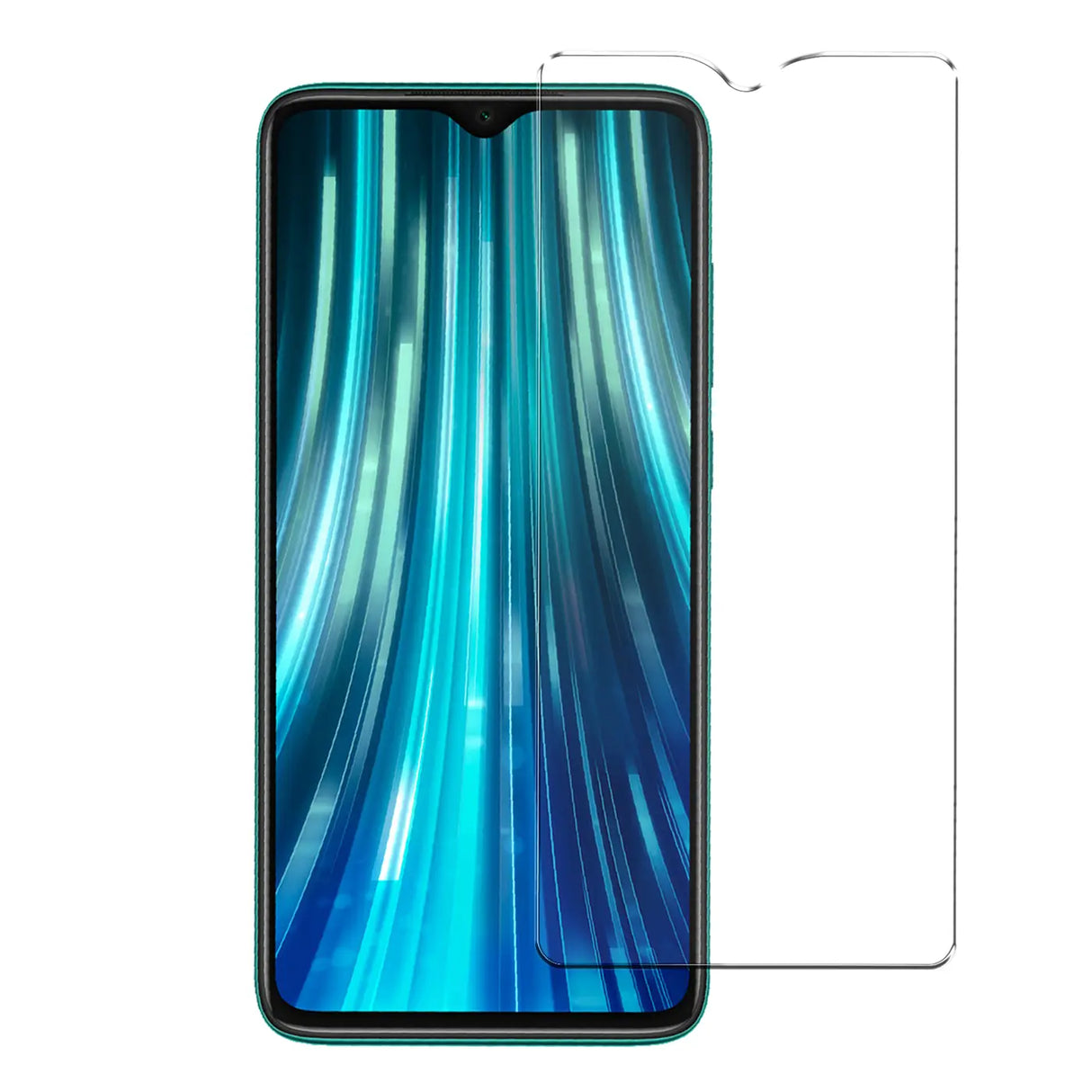 Kratzfeste und bruchsichere 9H Panzerfolie für Xiaomi Redmi Note 8 Pro