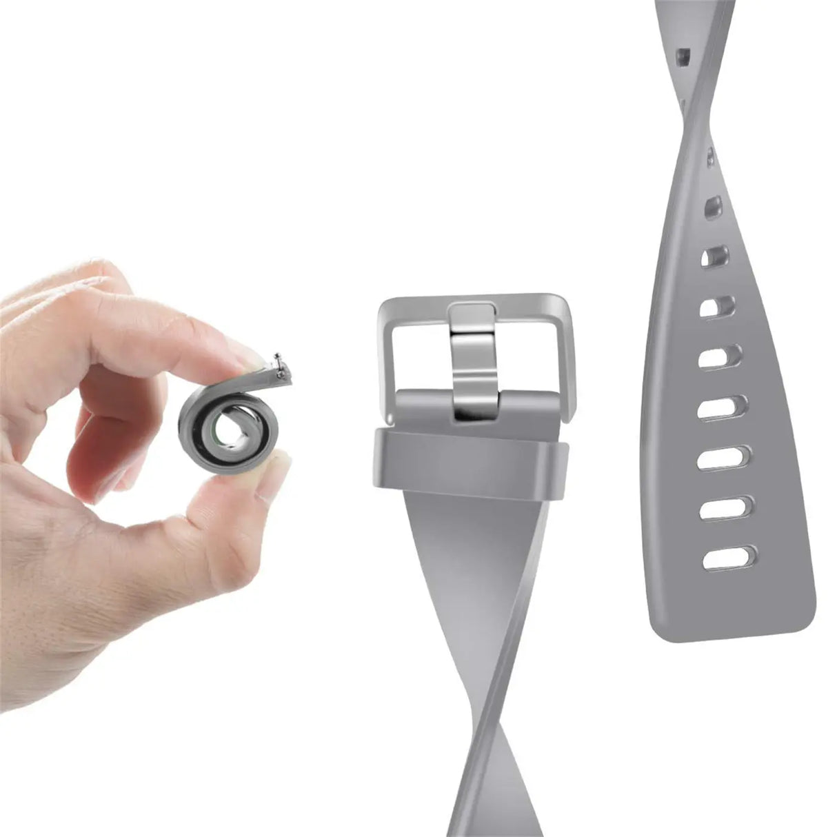 Flexibles Silikonarmband für Fitbit Versa / Lite Smartwatch, strapazierfähig, pflegeleicht und in vielen Farben erhältlich – ideal für Alltag & Sport.