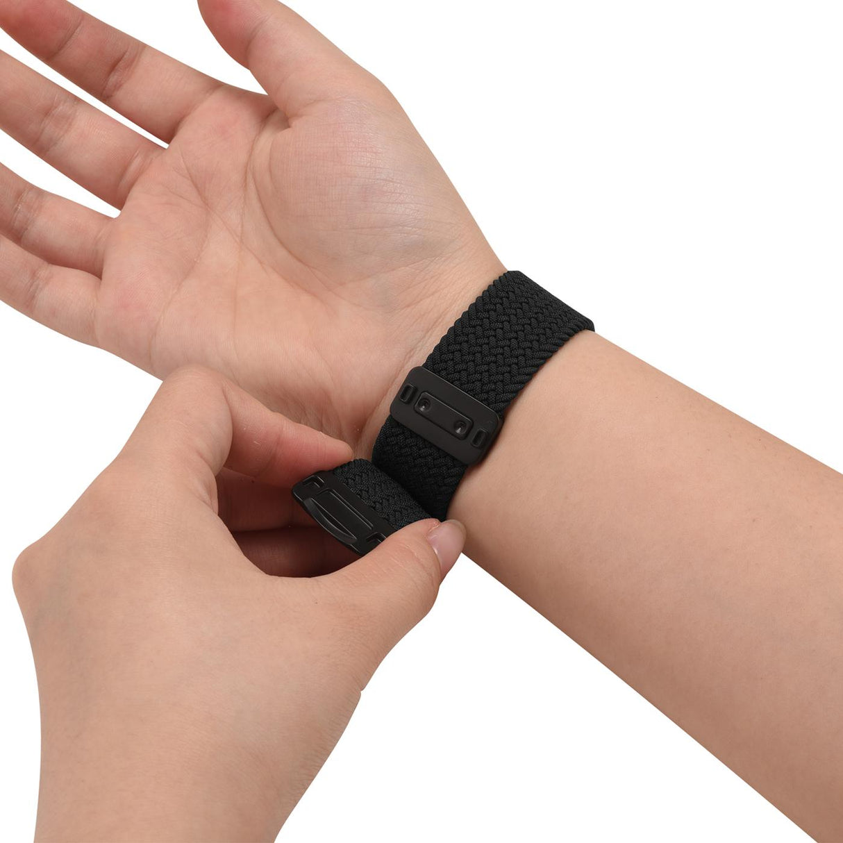 Nylon Loop Armband Apple Watch - Anthrazitgrau