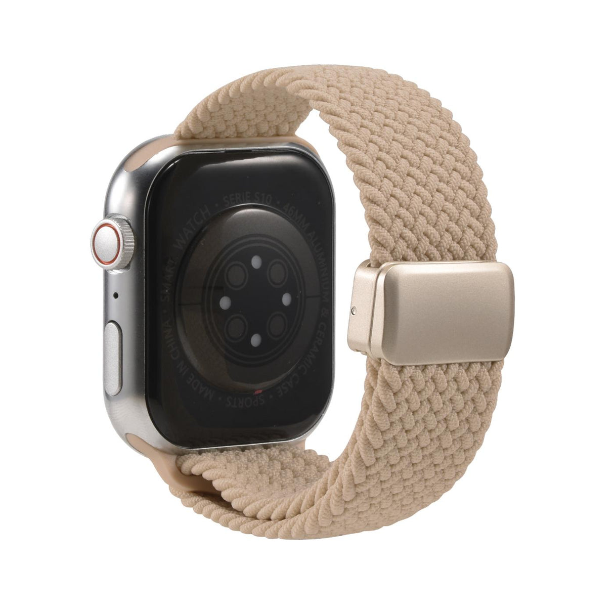 Nylon Loop Armband Apple Watch - Beige