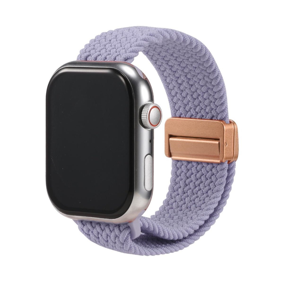 Nylon Loop Armband Apple Watch - Nebelviolett