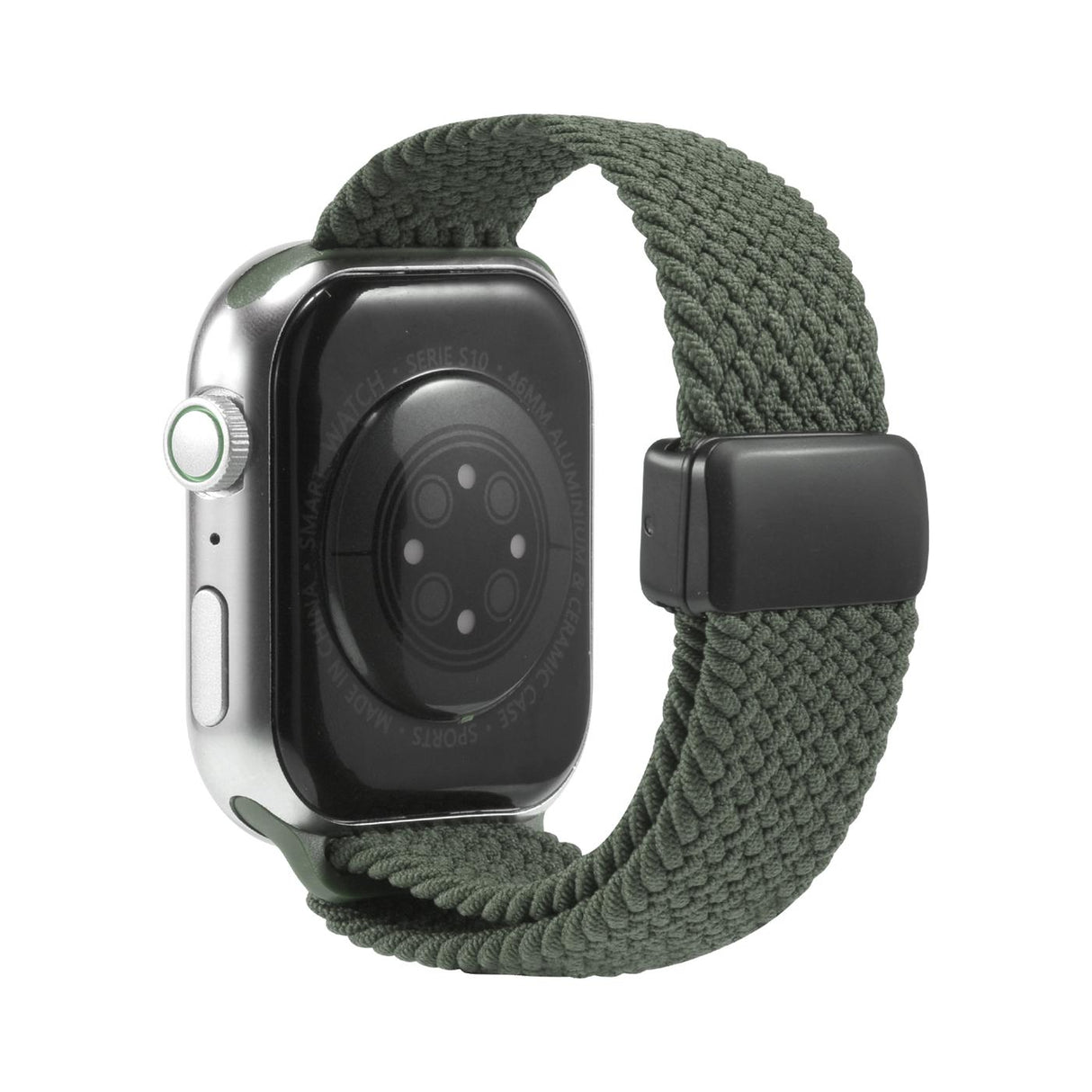 Nylon Loop Armband Apple Watch - Olivgrün
