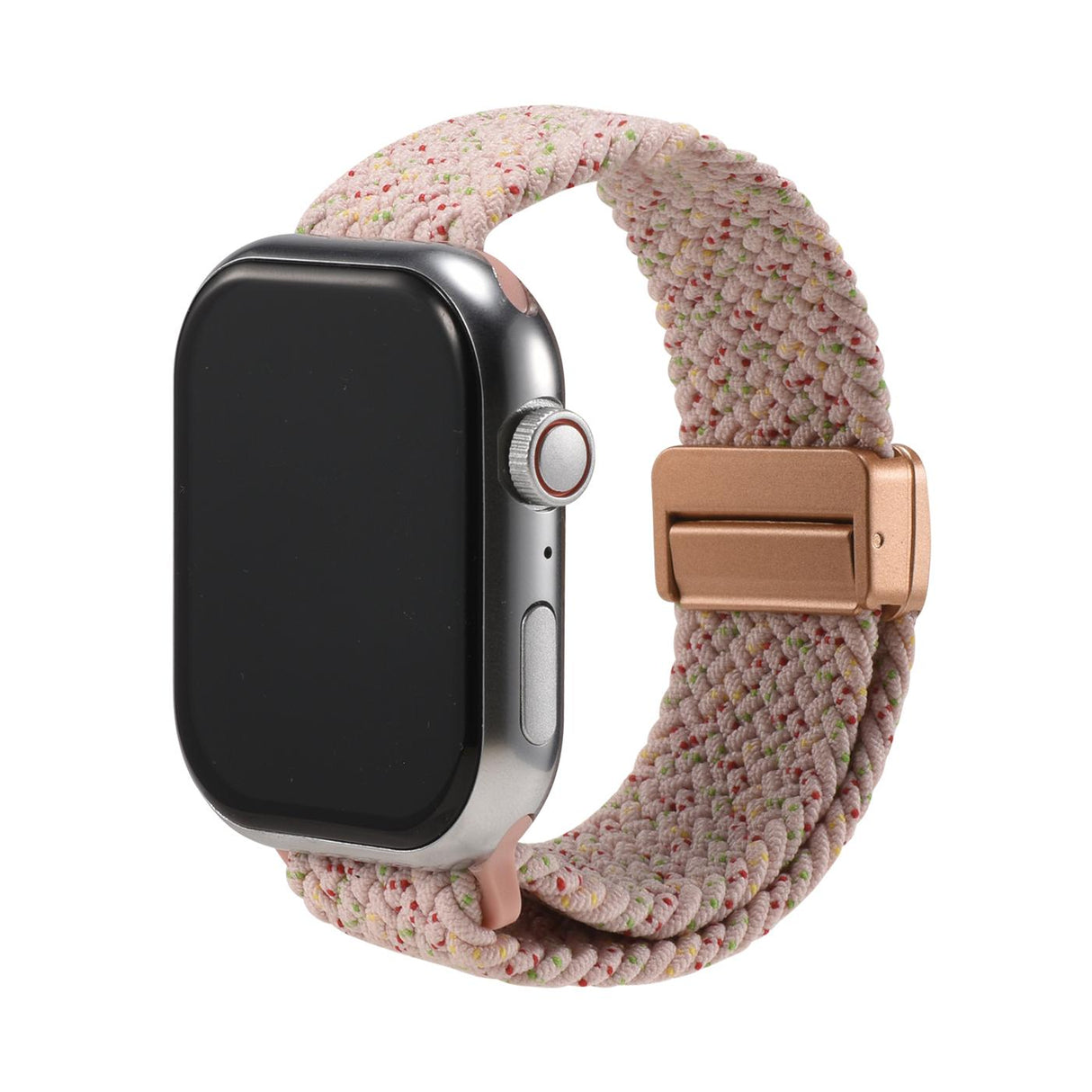 Nylon Loop Armband Apple Watch - Rosé