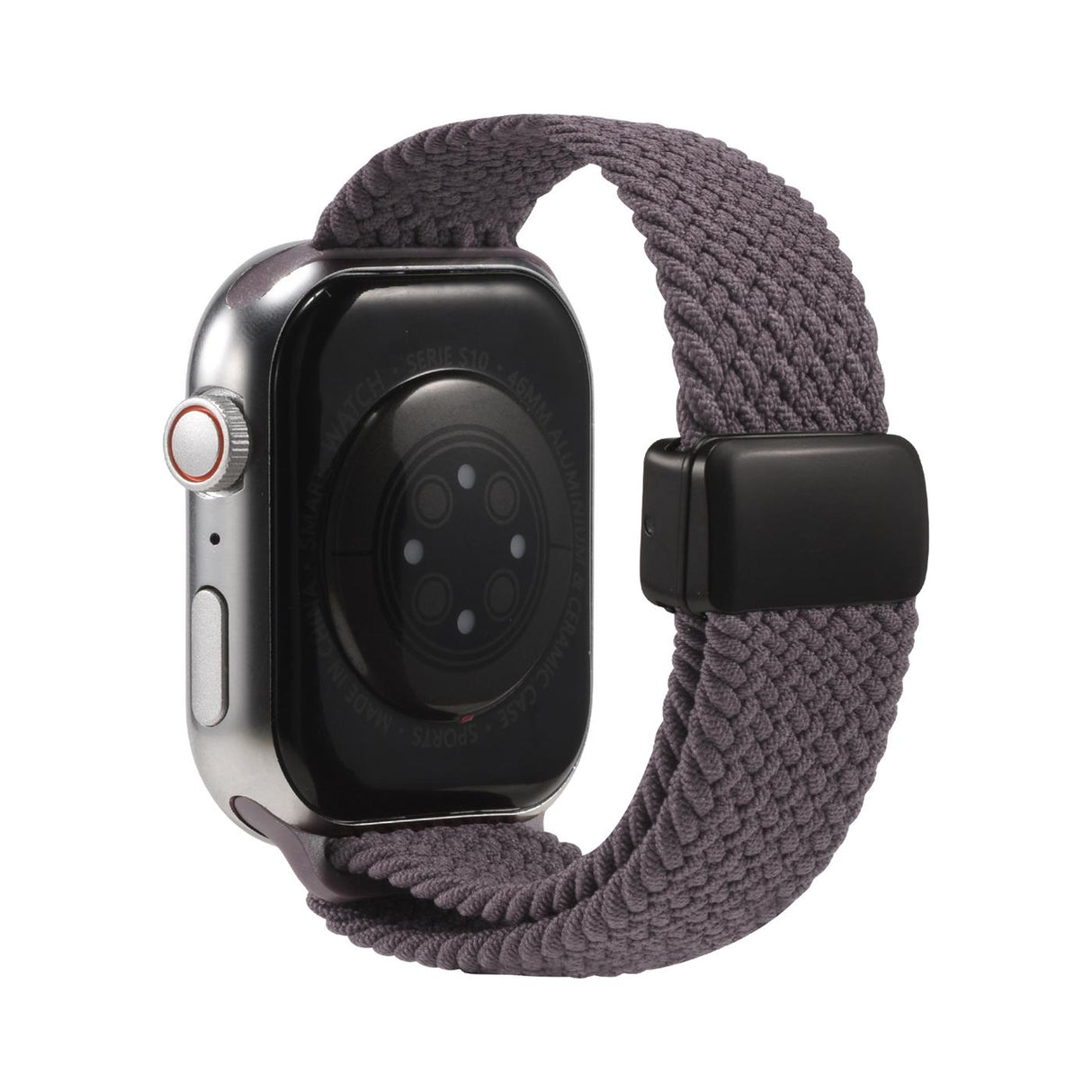 Nylon Loop Armband Apple Watch - Spacegrau