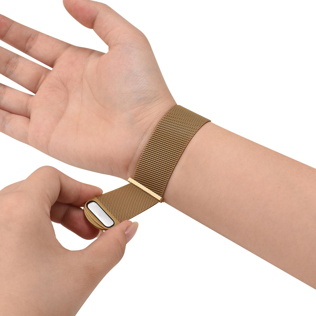 Milanese Edelstahl Armband Apple Watch - Gold