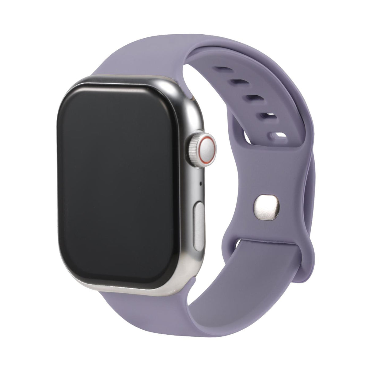 Silikon Butterfly Armband Apple Watch - Lavendelgrau