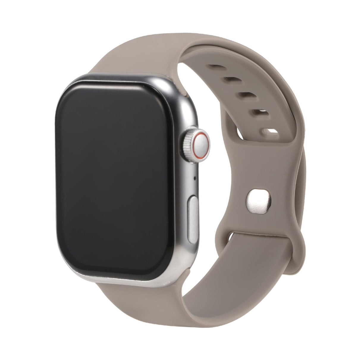 Silikon Butterfly Armband Apple Watch - Steingrau
