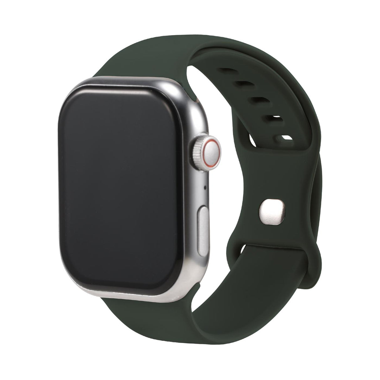 Silikon Butterfly Armband Apple Watch - Tannengrün