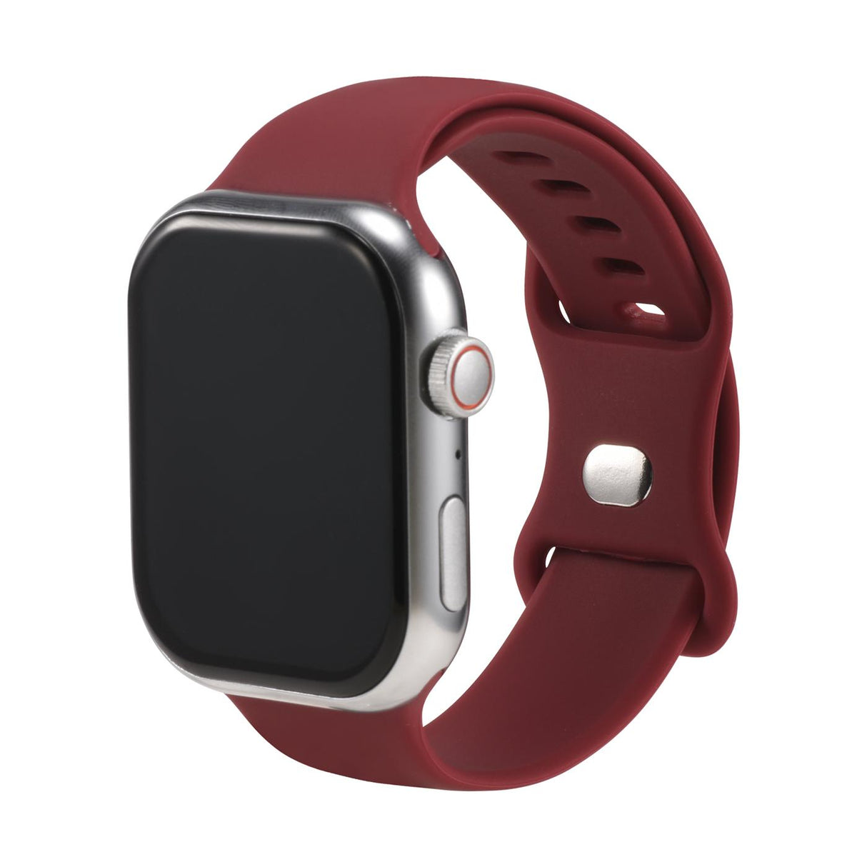 Silikon Butterfly Armband Apple Watch - Weinrot