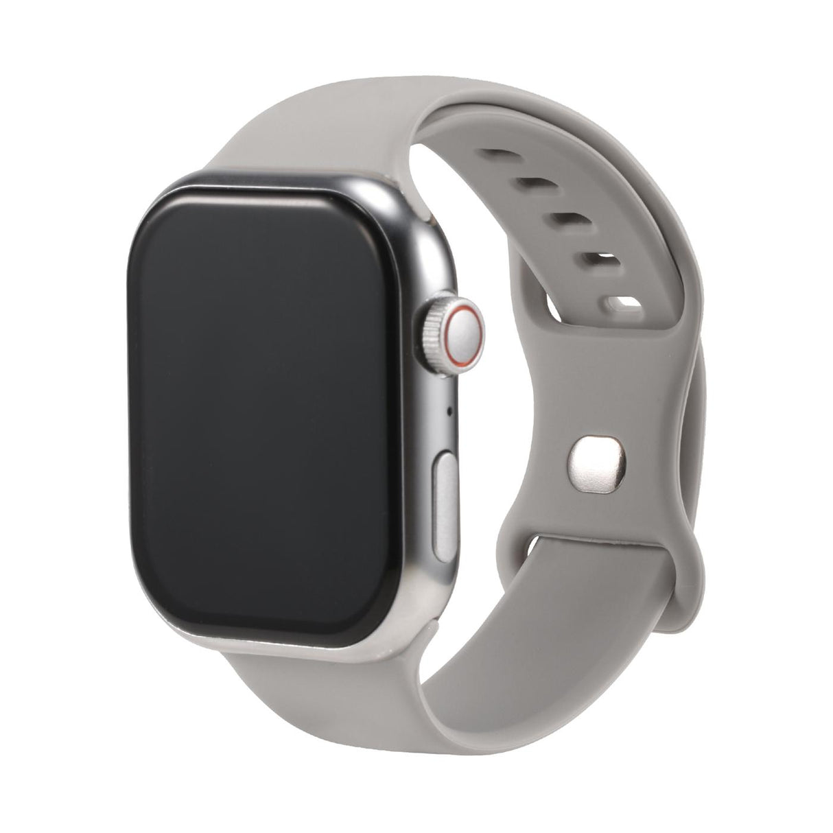 Silikon Butterfly Armband Apple Watch - Wolkengrau
