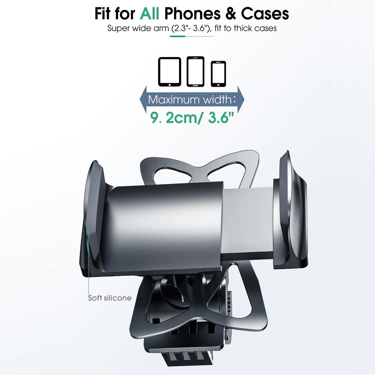 Halterung Fahrrad Lenker Gummi Holder