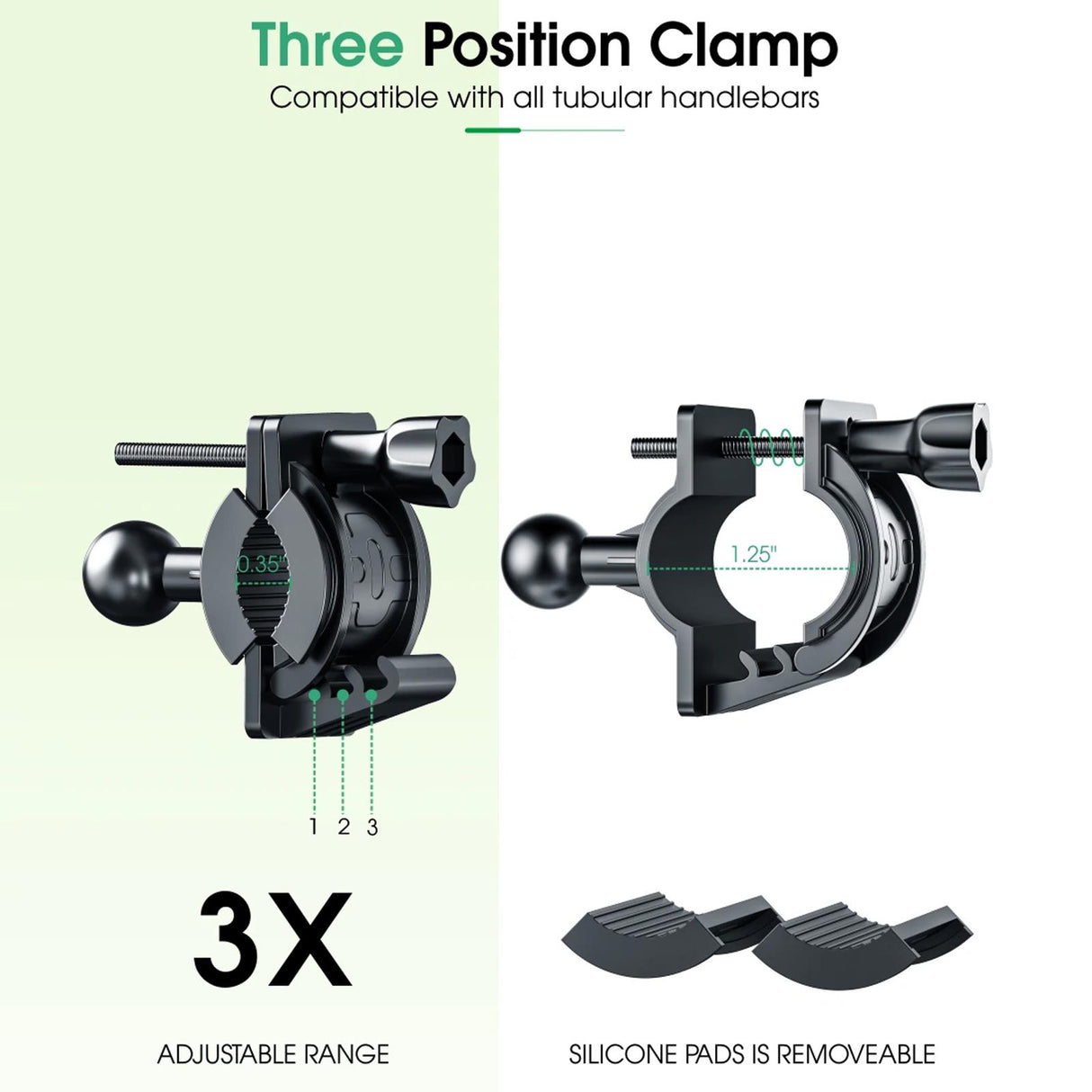 Halterung Fahrrad Lenker Gummi Holder