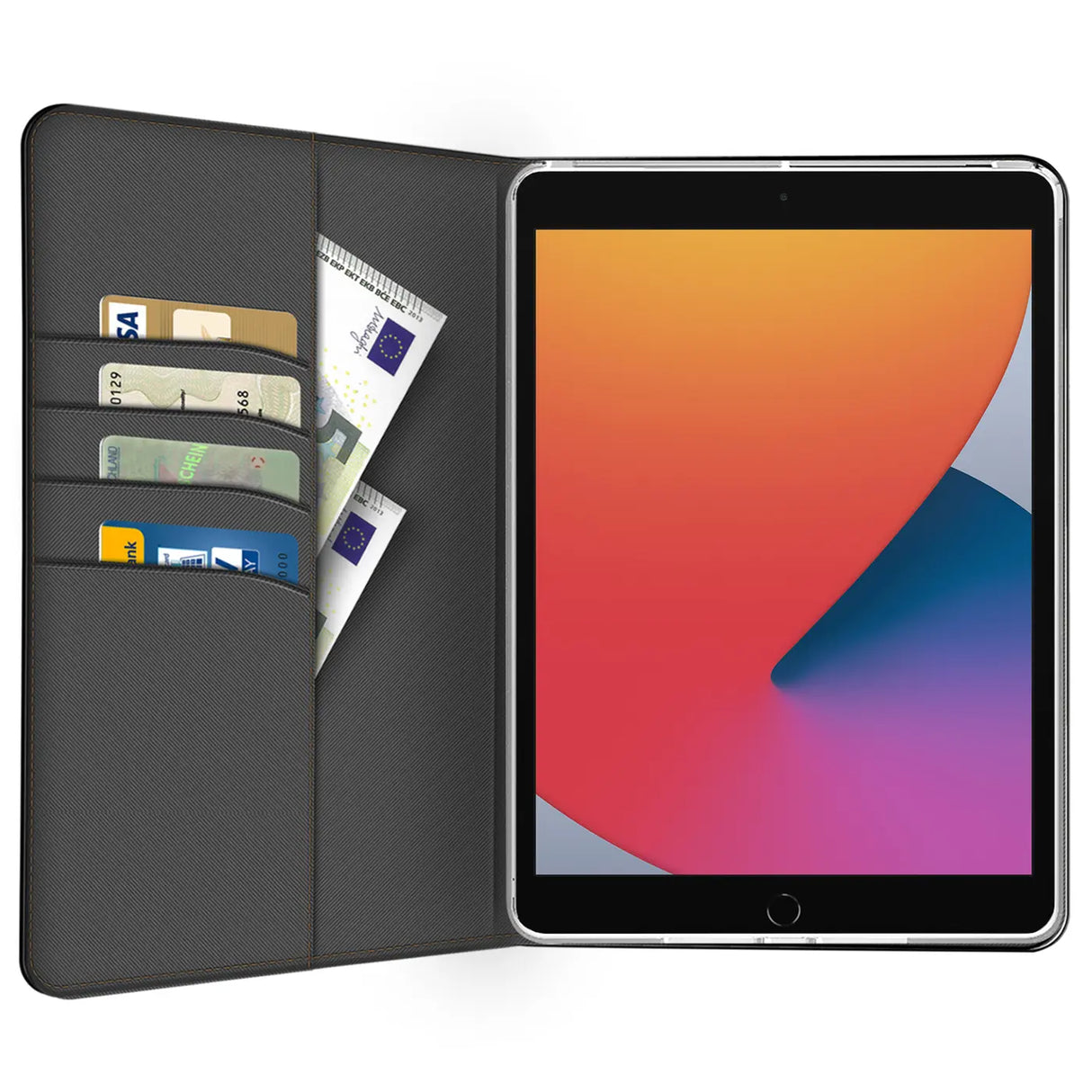 Elegante Klapphülle mit Magnetverschluss für iPad 10.2 2020/2021 Tablet – Schützend und stilvoll