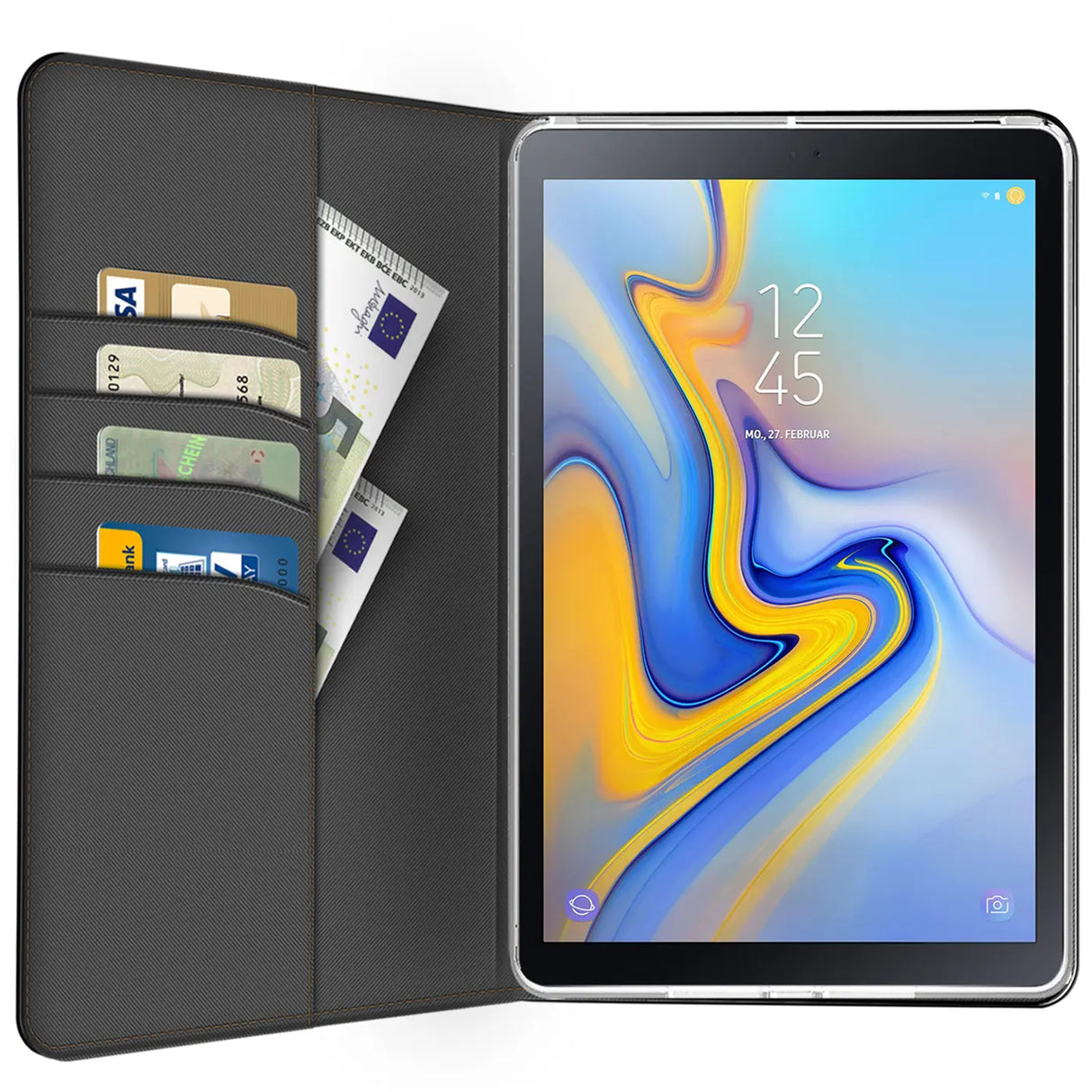 Elegante Klapphülle mit Magnetverschluss für Samsung Galaxy Tab A 10.5 2018 Tablet – Schützend und stilvoll