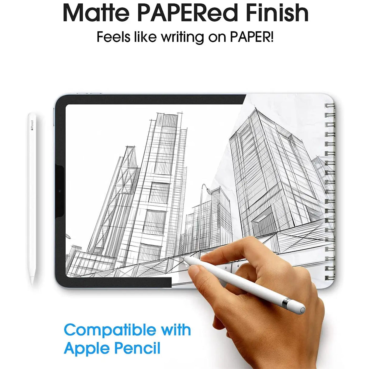 Displayschutzglas aus gehärtetem Glas für iPad Pro 11 2018 – Kratzfest und blasenfreie Installation