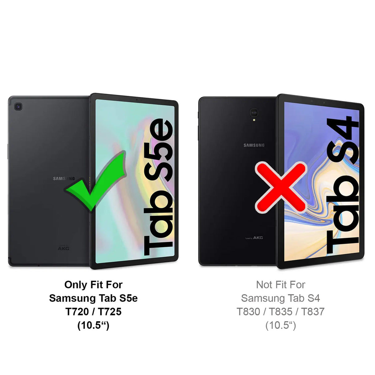 Displayschutzglas aus gehärtetem Glas für Samsung Galaxy Tab S5e 10.5 – Kratzfest und blasenfreie Installation