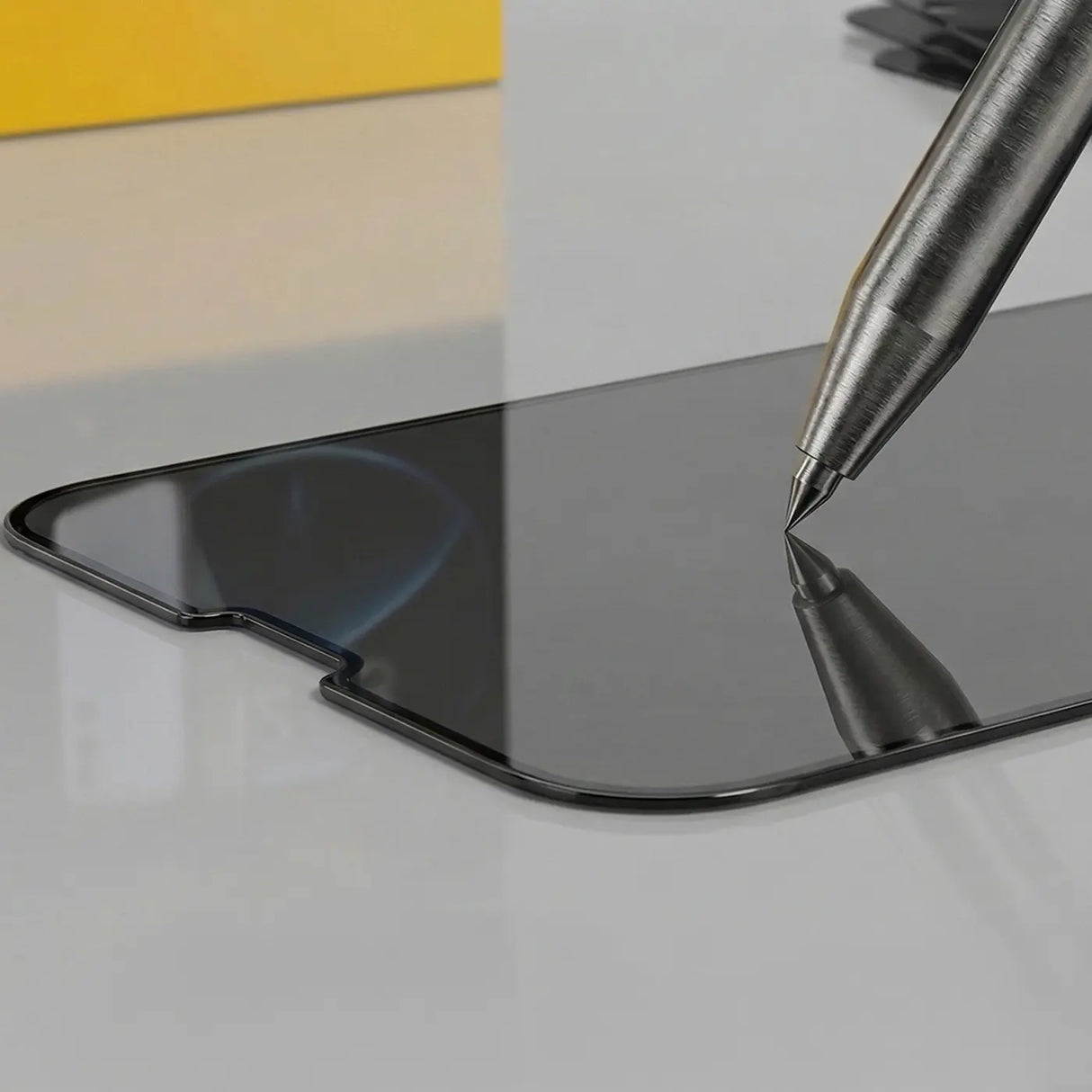 Kratzfestes Panzerglas für Samsung Galaxy S21 Plus mit Blickschutz