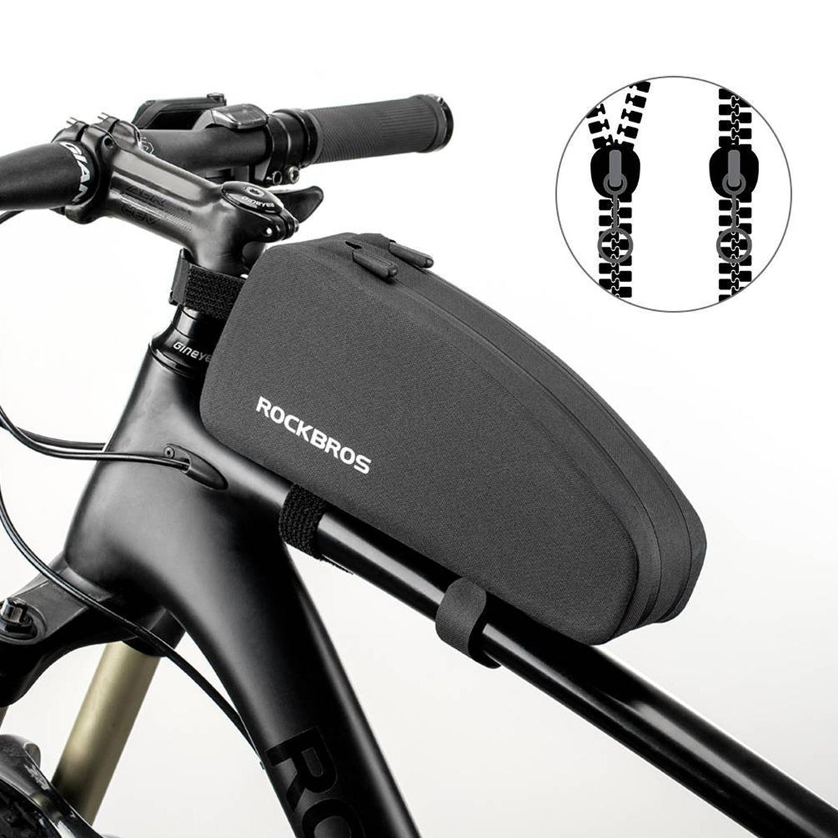 Rockbros Fahrrad-Oberrohrtasche wasserdicht M (1 l)