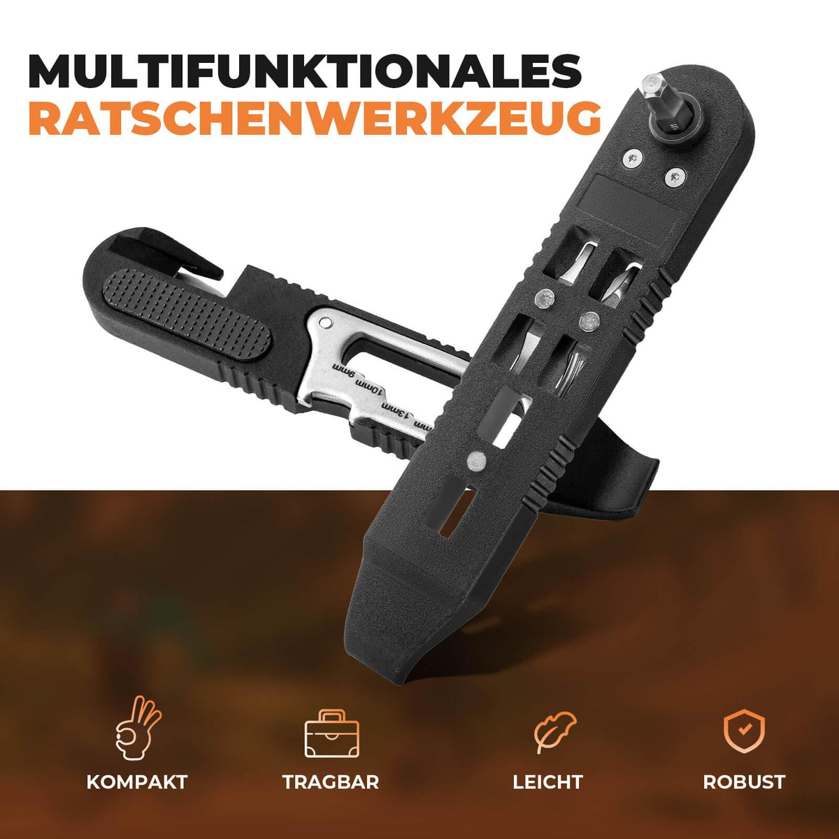 Rockbros 16 in 1 Fahrrad Mini Tool Werkzeugset Default Title