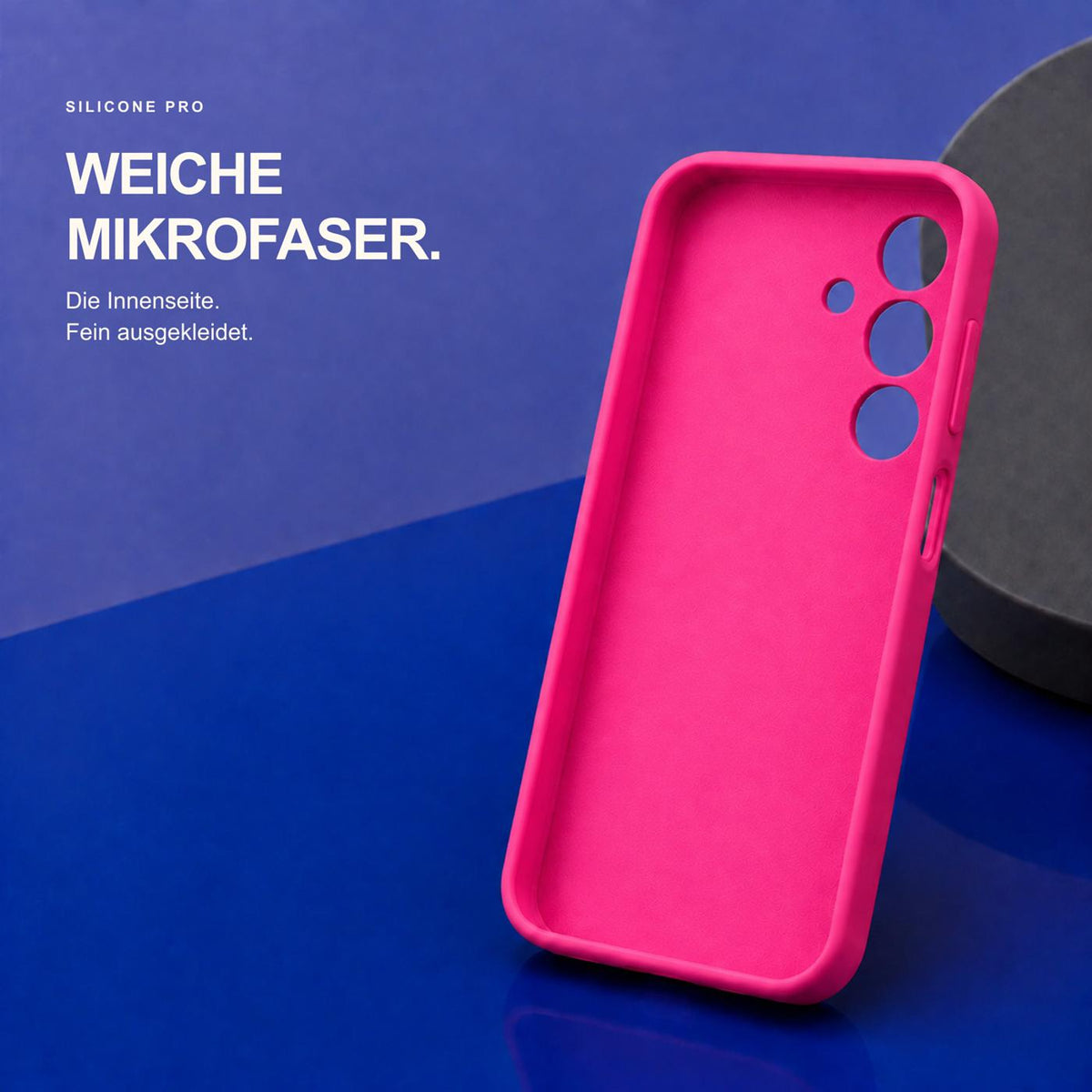 Samsung Galaxy A18 - Silikon Hülle Soft-Touch Magenta