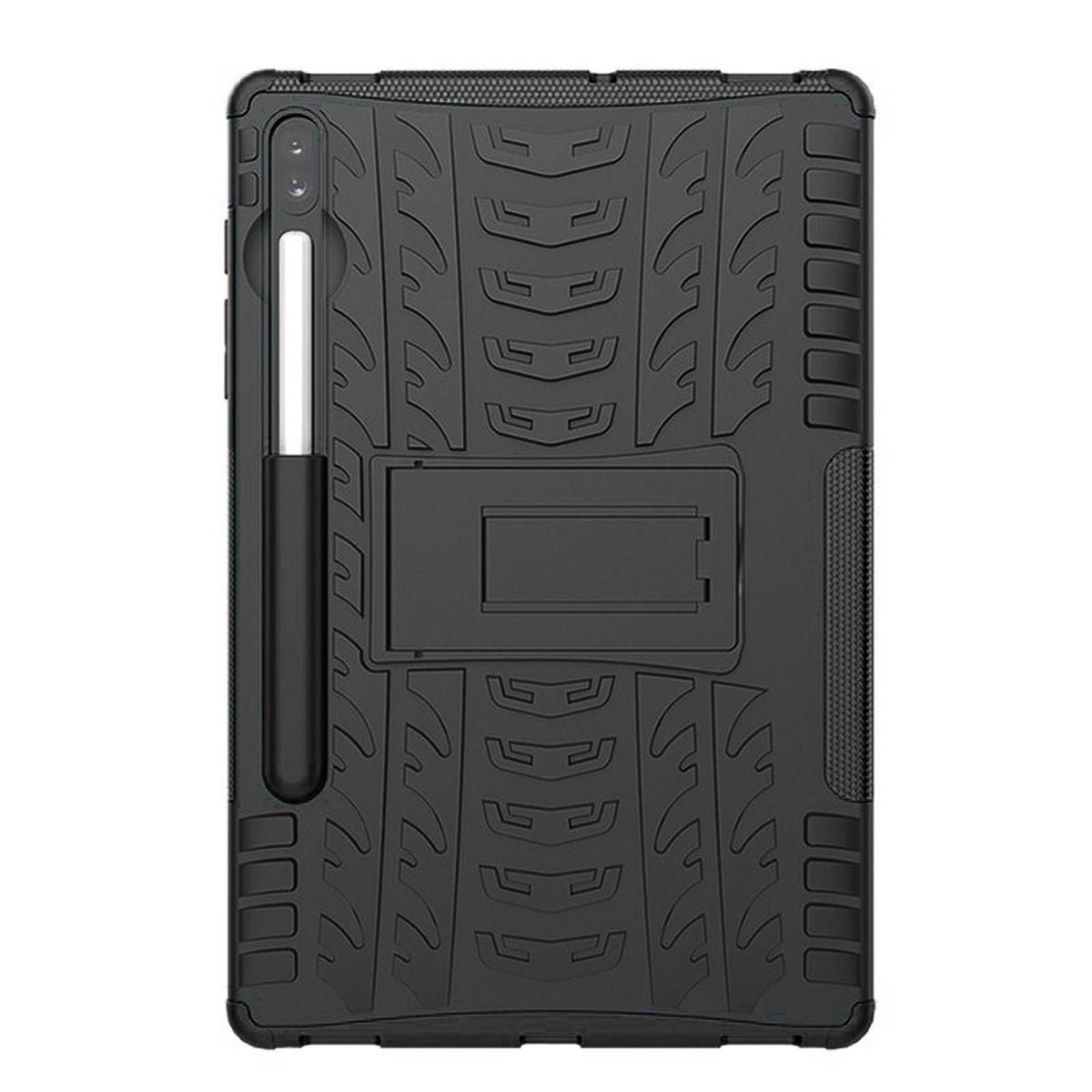 Samsung Galaxy Tab S10 FE - Outdoor Tablet Hülle Ständer Schwarz