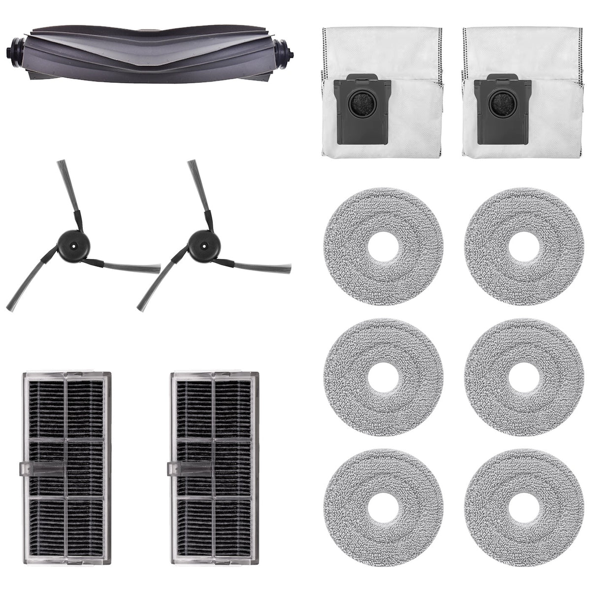 Dreame X40 Master Zubehör-Set 13-teilig – Bürsten & Filter L10s Ultra Gen3
