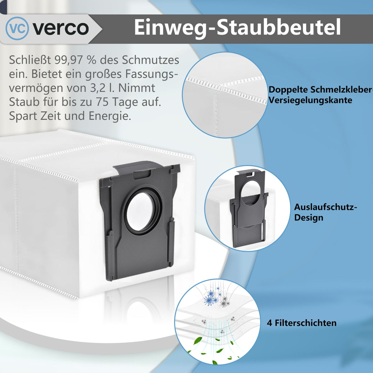 Dreame X40 Zubehör-Set 21-teilig – Bürsten, Filter, Beutel L10s Ultra Gen 3