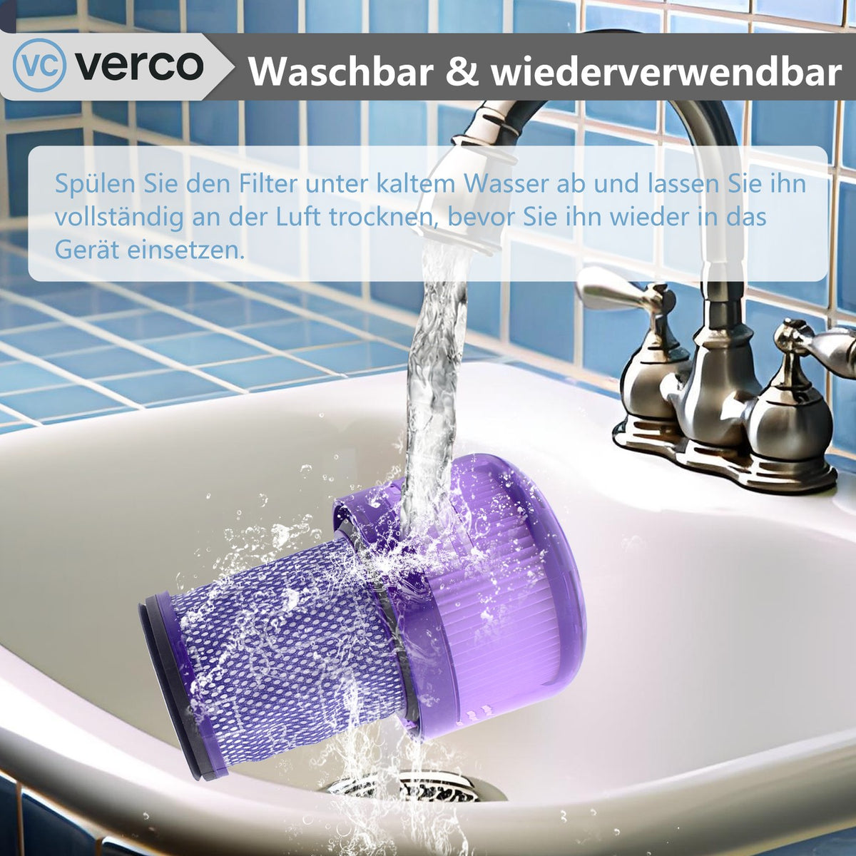 Dyson V12 Slim Zubehör-Set – Ersatzfilter V12 Detect Slim Absolute