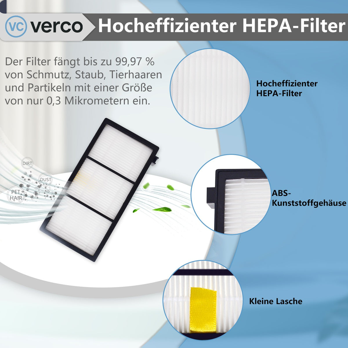 iRobot Roomba 800/900 Zubehör-Set 8-teilig – Filter Roomba 800