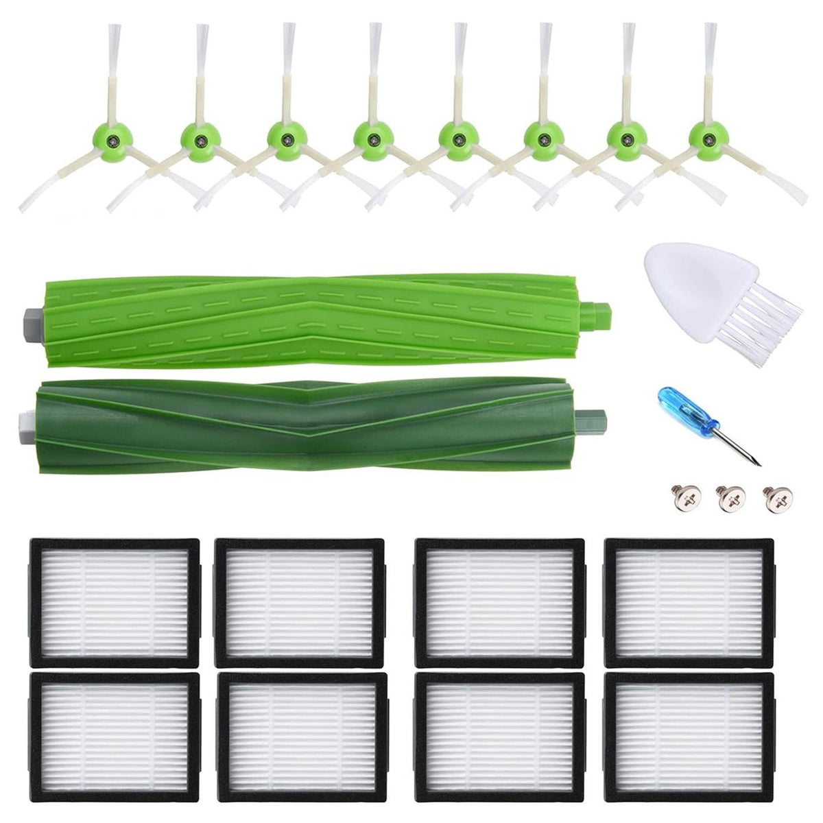 iRobot Roomba i7/j7 Zubehör-Set 20-teilig – Bürsten & Filter Roomba e5