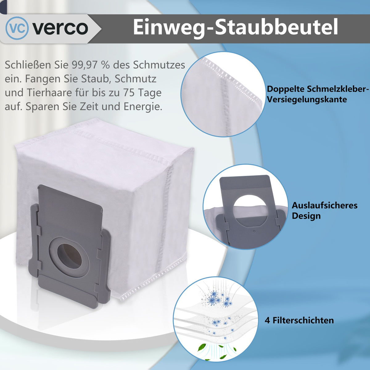 iRobot Roomba Combo i5/j5 Zubehör-Set 24-teilig – Bürsten Roomba Combo i5