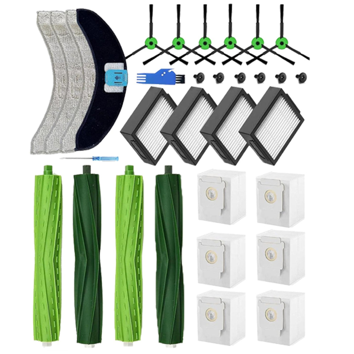 iRobot Roomba Combo j7 Plus Zubehör-Set 26-teilig – Filter Roomba Combo 10 Max