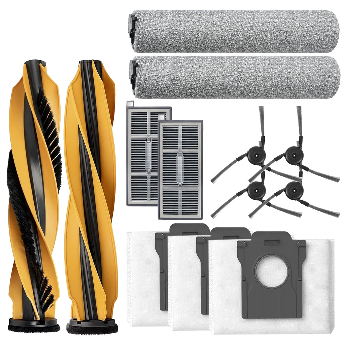 Mova Z60 Ultra Roller Zubehör-Set 13-teilig – Bürsten Z60 Ultra Roller Complete