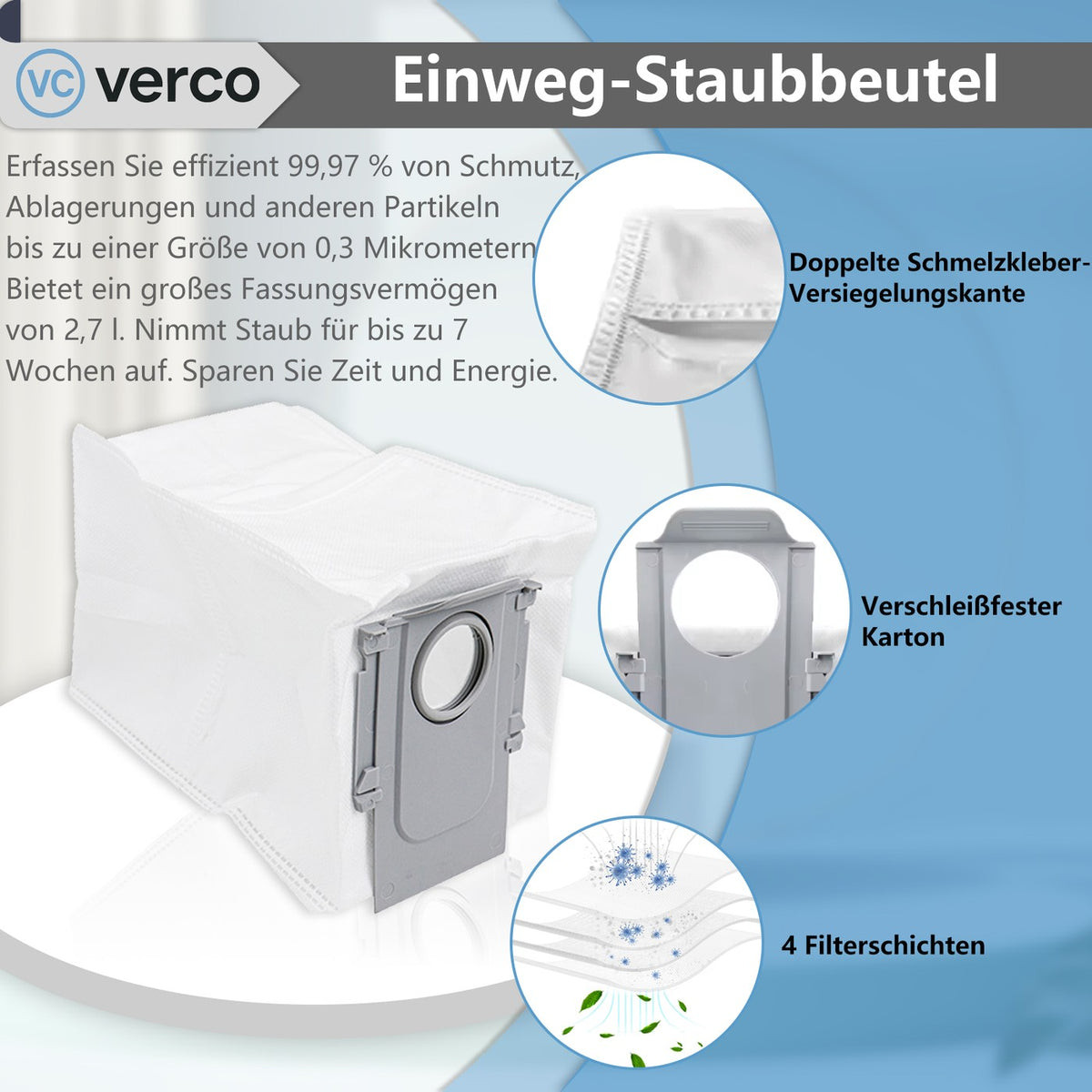 Roborock Qrevo Curv 2 Flow Zubehör-Set 16-teilig – Bürsten Qrevo Curv 2 Flow