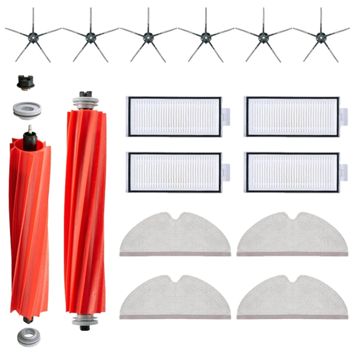 Roborock Q7 Zubehör-Set 16-teilig – Bürsten & Filter Q7