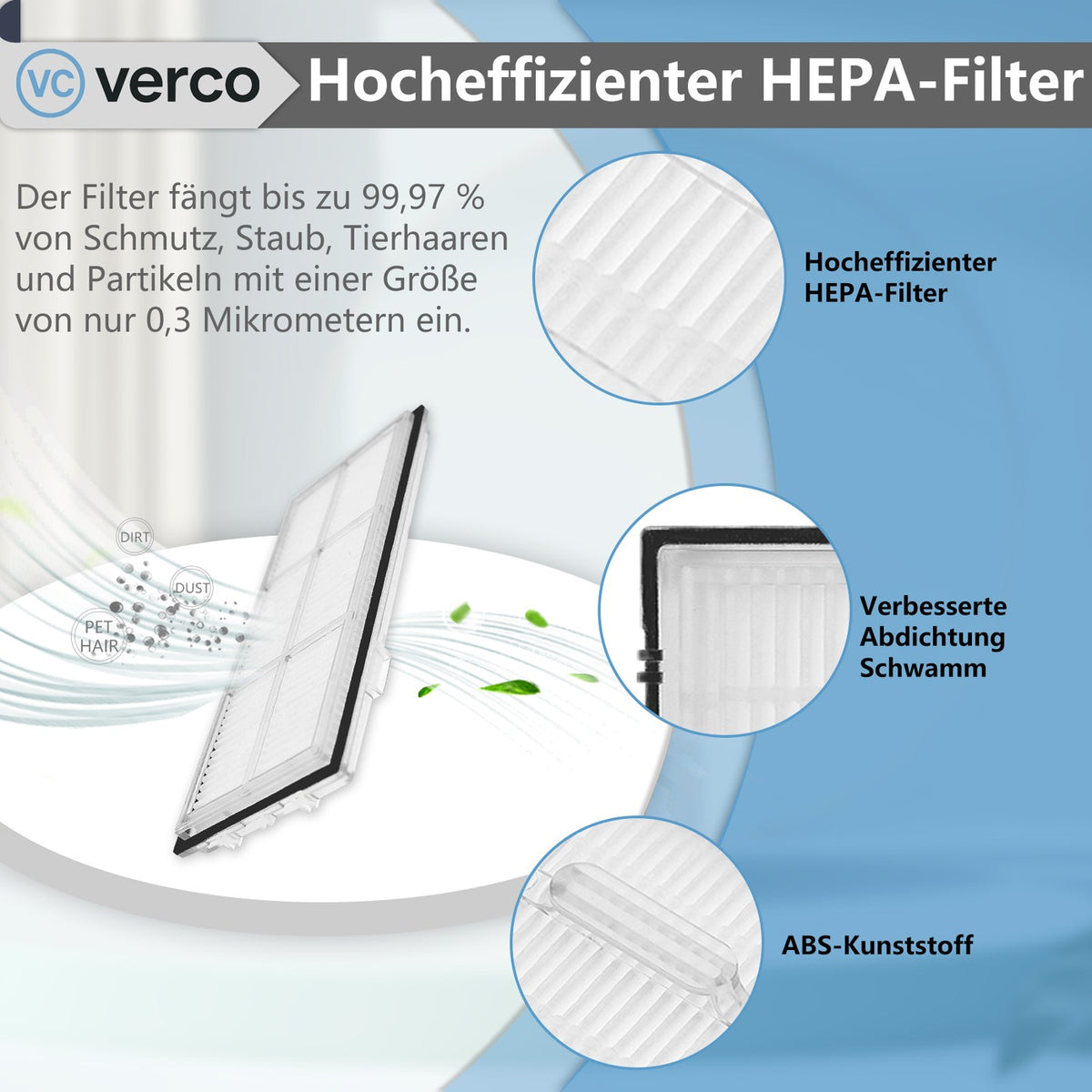 Roborock S8 Zubehör-Set 22-teilig – Bürsten & Filter S8