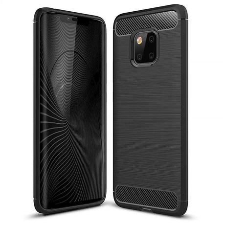 Huawei Mate 20 Pro mit Carbon Hülle - Zubehör Übersicht