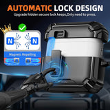 Schutzhülle für AirPods 1 / 2 mit stoßfestem Gehäuse, Karabiner und Standfunktion - ideal für Alltag und unterwegs