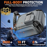 Schutzhülle für AirPods 3 mit stoßfestem Gehäuse, Karabiner und Standfunktion - ideal für Alltag und unterwegs