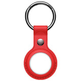 Hülle für Airtag aus Kunstleder mit Karabinerhaken – ideal für Schlüssel & Taschen