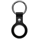 Hülle für Airtag aus Kunstleder mit Karabinerhaken – ideal für Schlüssel & Taschen