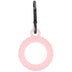 Silikon-Tag-Case mit Öse und Karabinerhaken – Schutz für deinen Air Tag.